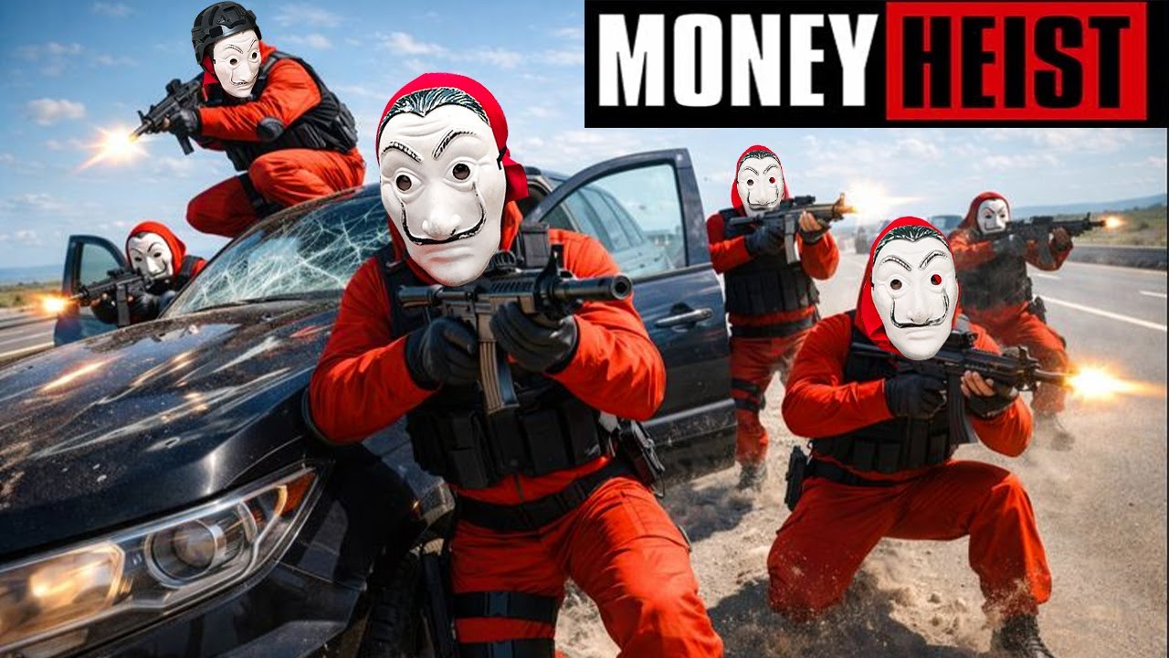 PARKOUR VS MONEY HEIST! 6 | BAD GUYS: No ESCAPE, No Safe Place Left (BELLA CIAO) Epic POV