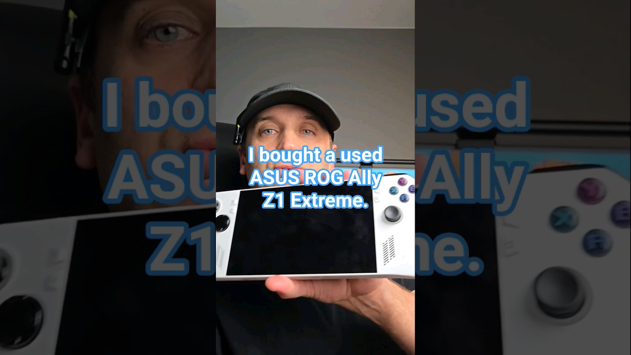 Купил подержанный Asus ROG Ally Z1 Extreme. Стоит ли он того в 2025 году? #игровой #asusrog #порт...