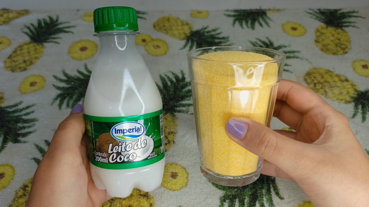 MISTURE FUB&Aacute; COM LEITE DE COCO E N&Atilde;O VAI MAIS QUERER P&Atilde;O NO CAF&Eacute; DA MANH&Atilde; E LANCHE