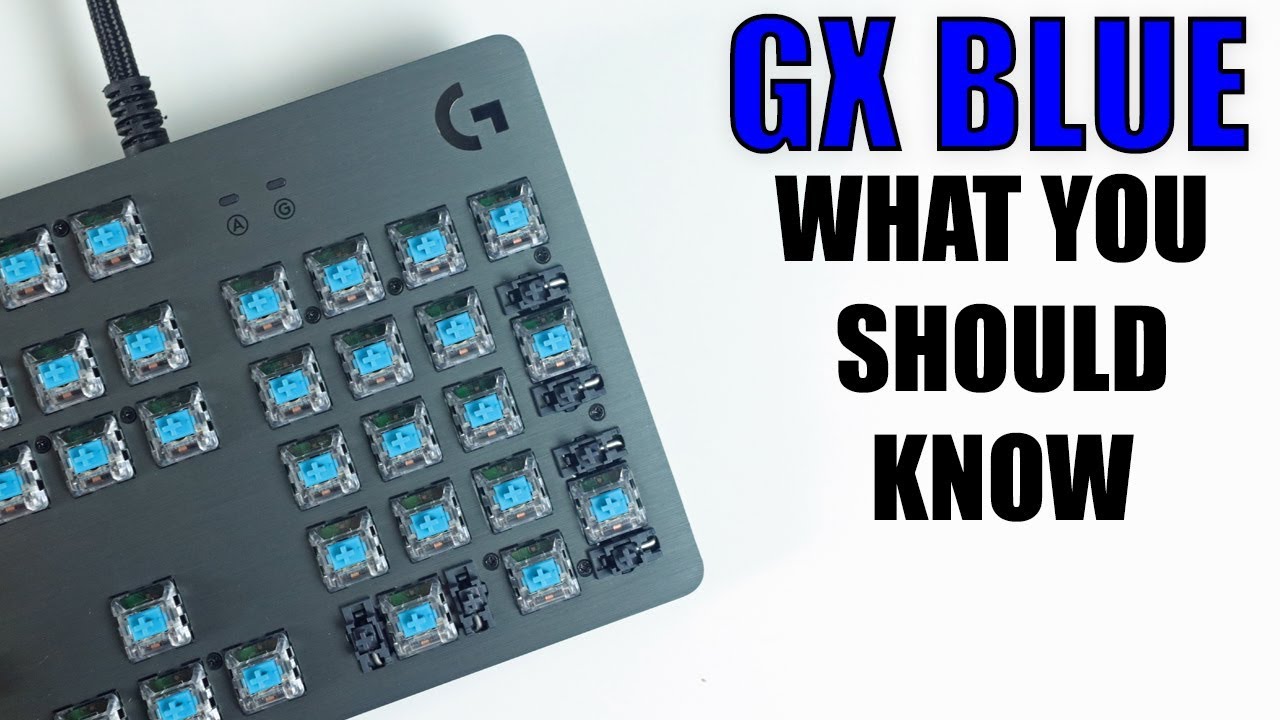 НОВЫЙ переключатель Clicky GX Blue от Logitech | Обзор и сравнение G512 и G513