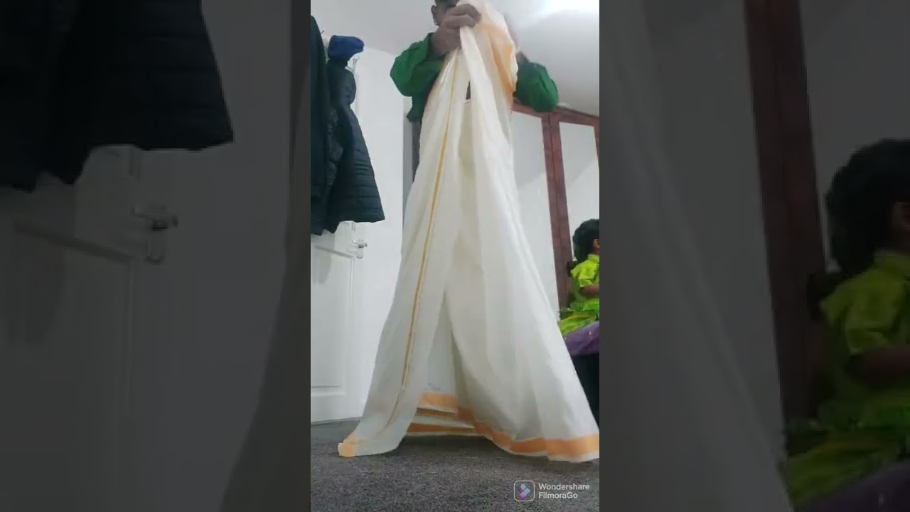 how to wear veshti or dhoti in tamil style