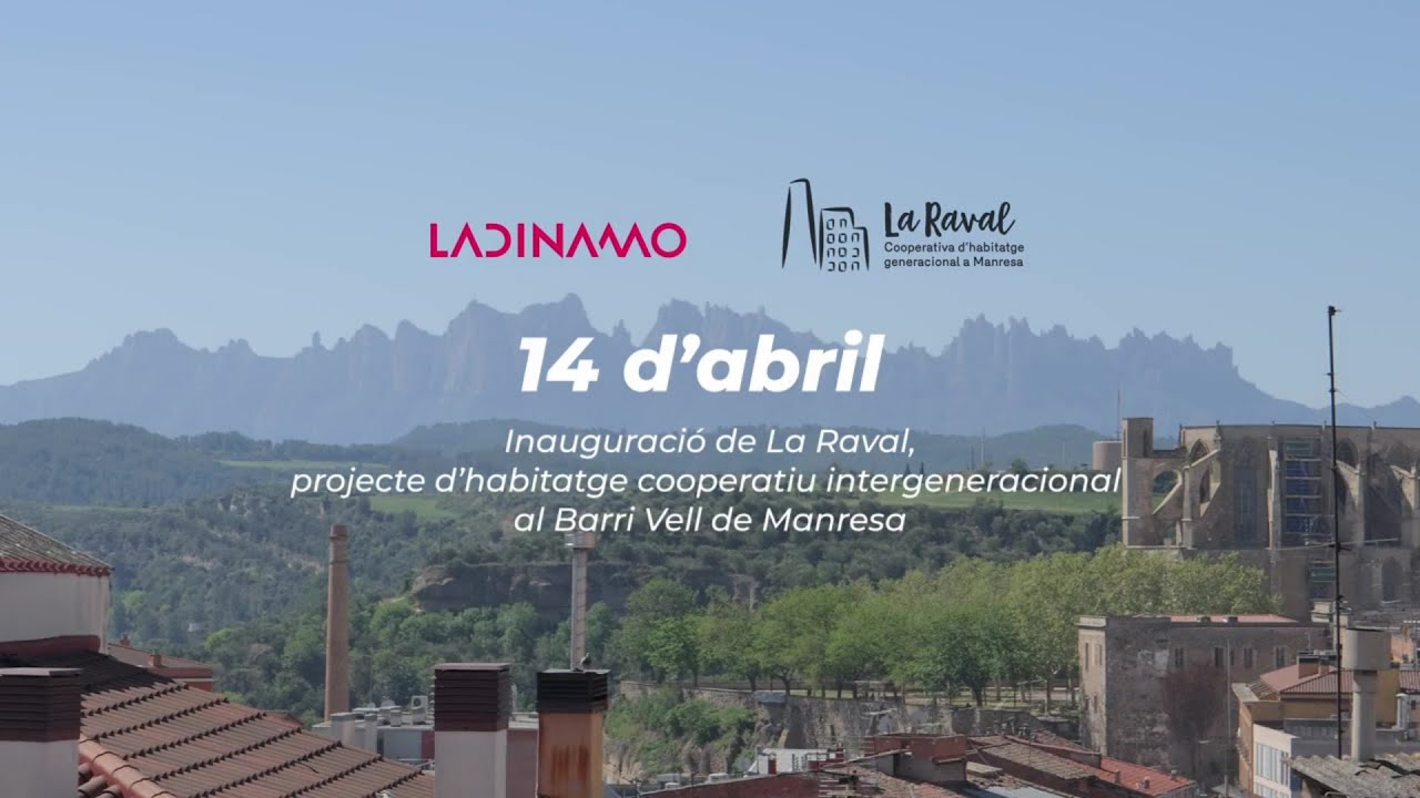 Inauguraci&oacute; del projecte d'habitatge cooperatiu La Raval a Manresa