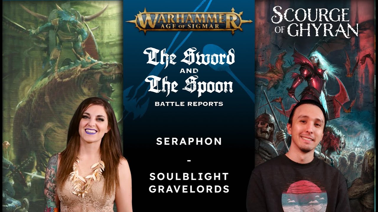 Scourge of Ghyran! NEW Soulblight Gravelords v Seraphon #games #scourgeofghyran #ageofsigmar
