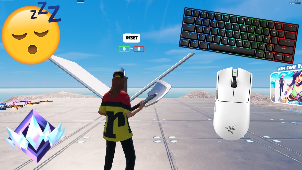 😴 ASMR Fortnite 1v1 Build Fights 🏆