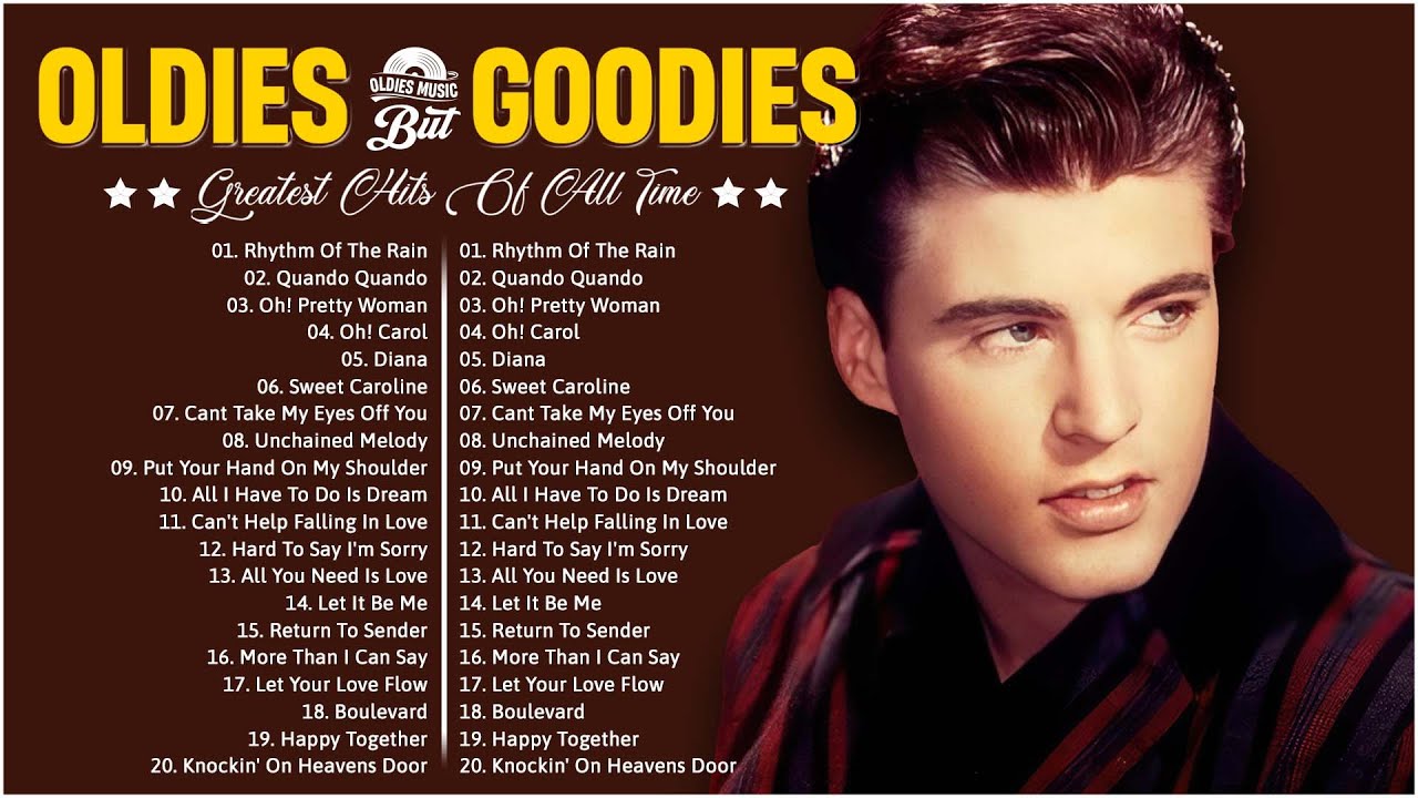 The Platters, Neil Sedaka, Paul Anka, Roy Orbison, Elivs, Engelbert - Oldies But Goodies 50s 60s 70s
