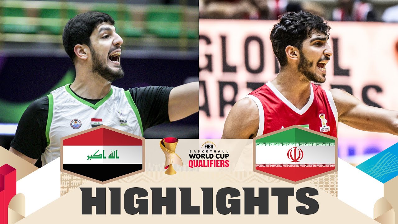 Iraq 🇮🇶 v Iran 🇮🇷 | Highlights | FIBA Basketball World Cup 2027 Asian Qualifiers