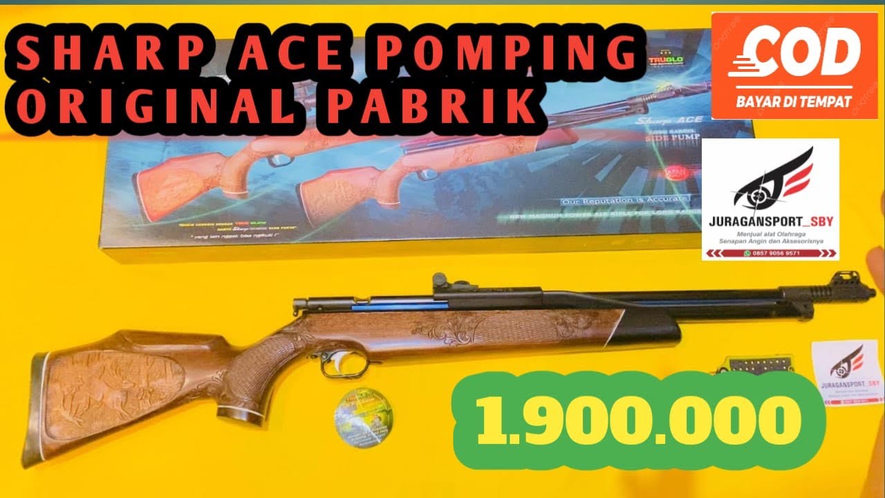 REVIEW SHARP ACE DELUXE POMPA SAMPING UKLIK MUAHAL 1.900.000, CARA ORDER WA;085790569571