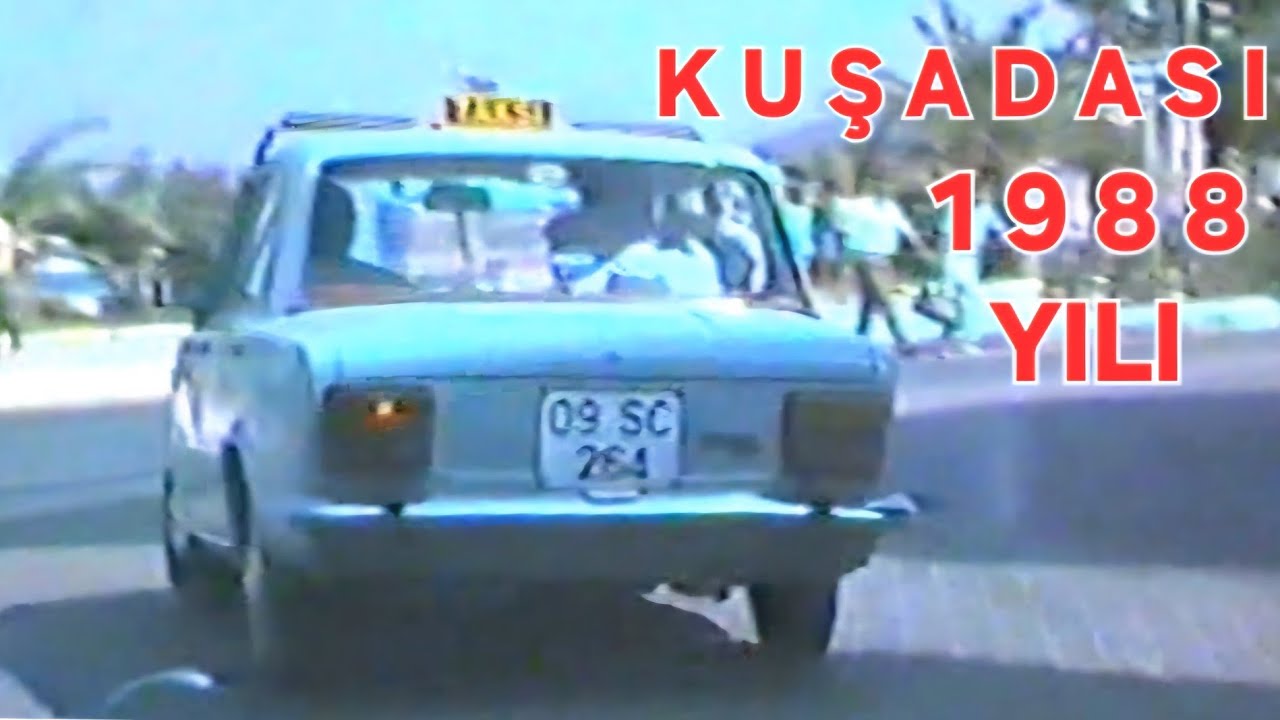Kuşadası 1988 Yılı Aydın Sıla İzin Yolu Nostaljik Eski Görüntüler Videolar Nostalji Türkiye Yolları