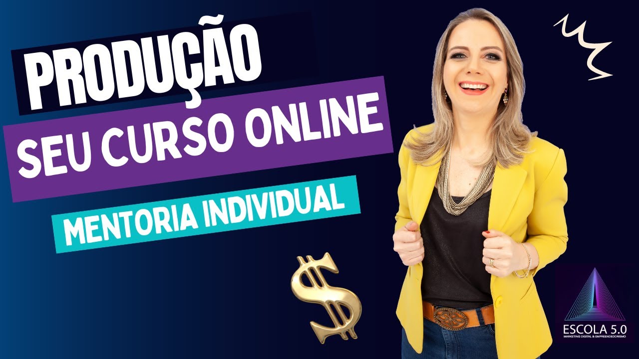 Seu Curso Online 5.0 (produzido com 100% do acompanhamento da Profa PHD Renata Correa ( mentoria)