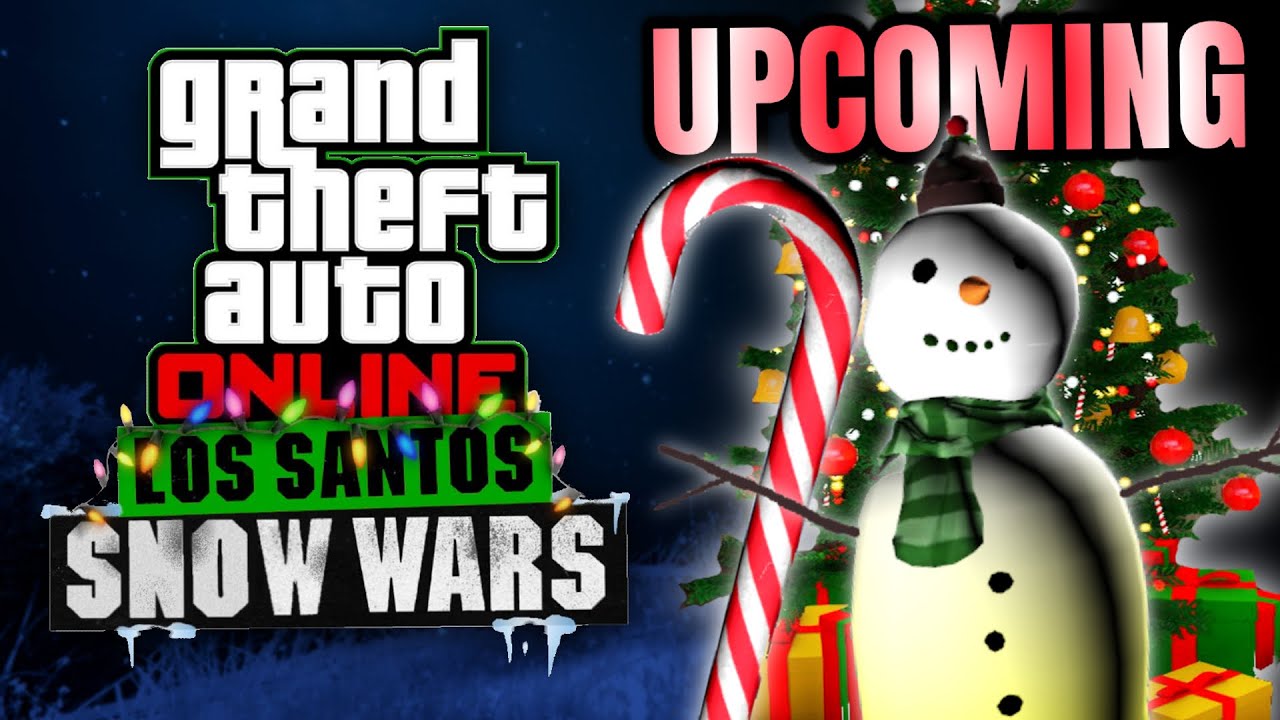 GTA Online: Christmas Update 2022 {UPCOMING CONTENT} - Snowman Collectable, Candy Cane Weapon & More