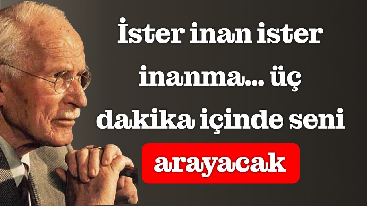 &Uuml;&ccedil; dakika i&ccedil;inde seni arayacak (inanmana gerek yok) | &Ccedil;ekim yasası | Carl Jung