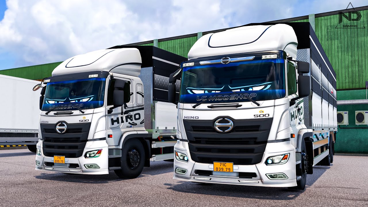 ETS2 Online Việt Nam - Xe Rau Đà Lạt Hino 500 và Hành Trình Xuyên Đêm