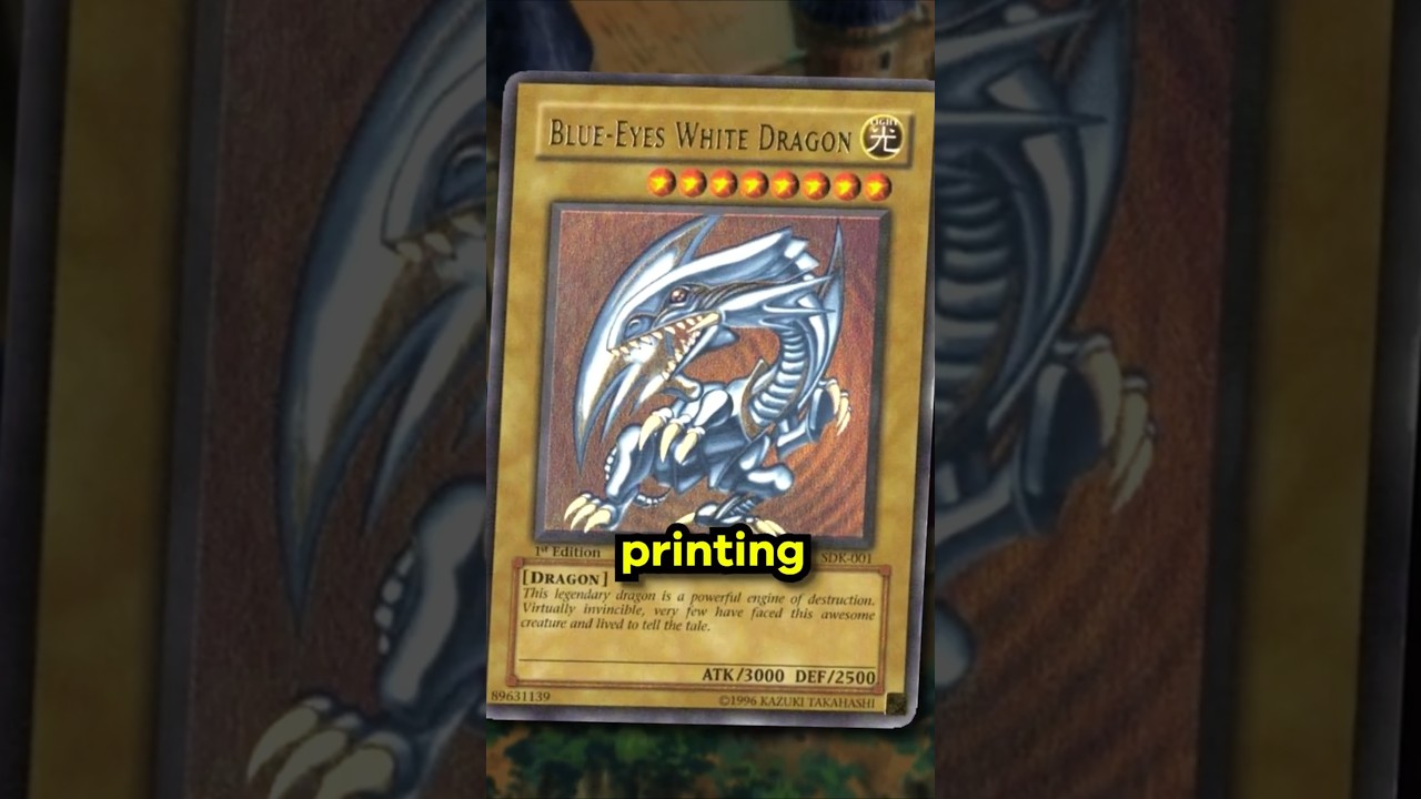 Most VALUABLE Blue-Eyes White Dragon Card in Yu-Gi-Oh...
