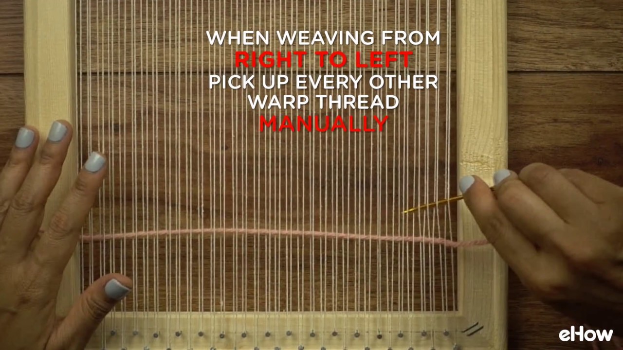 DIY Wooden Frame Weaving Loom