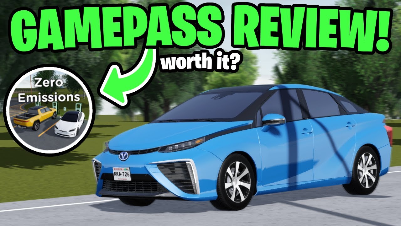 Is The NEW Zero Emissions Vehicles Access GAMEPASS WORTH IT?  - Roblox Greenville
