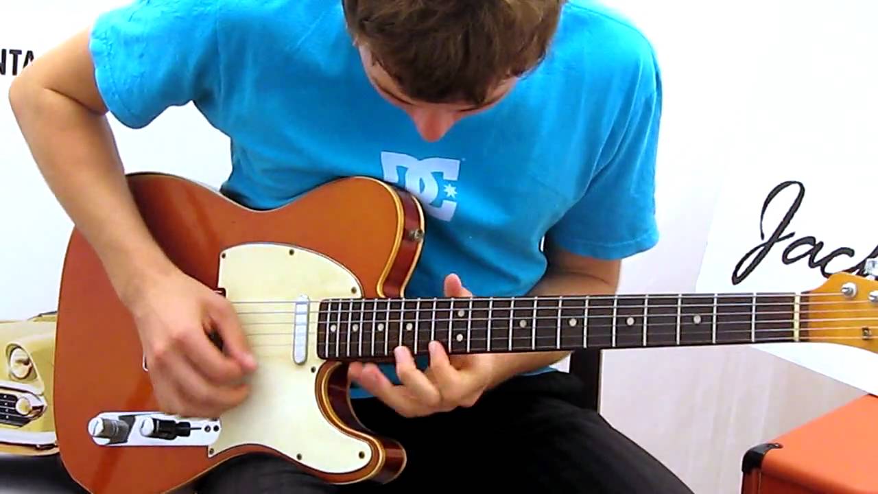 Candy Apple Red Tele Custom & Smokin' Joe Robinson