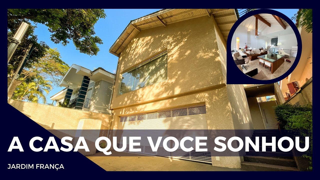 Belíssima Casa à venda por apenas 2.970.000 - Jardim França / São Paulo