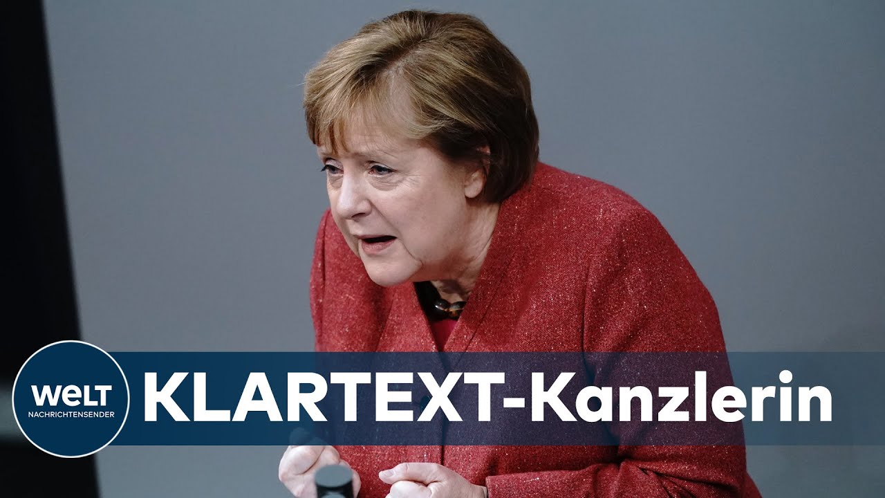 WELT DOKUMENT: Merkels emotionaler Appell an Deutsche – 