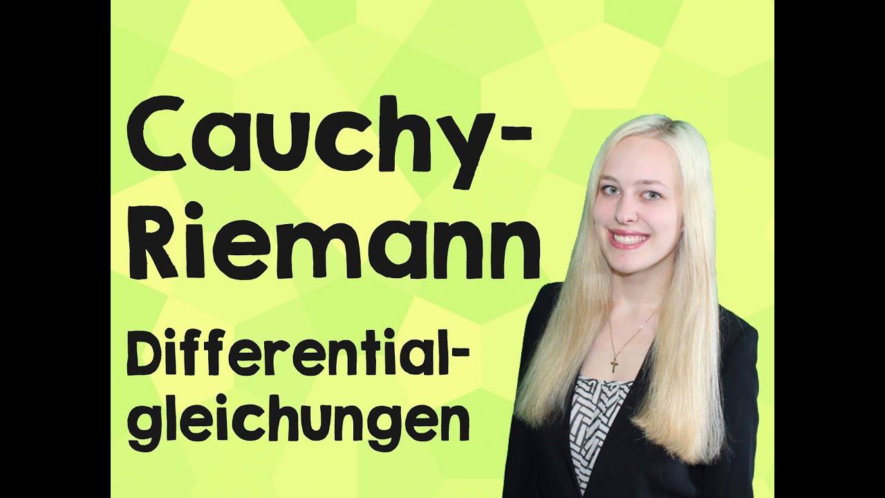 Cauchy-Riemann-Differentialgleichungen (komplexe Differenzierbarkeit)