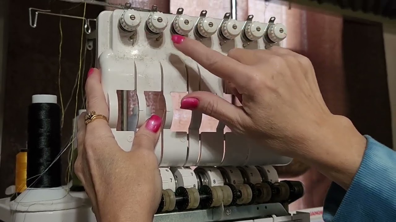 Janome MB7 Embroidery Machine Cleaning and Re-threading