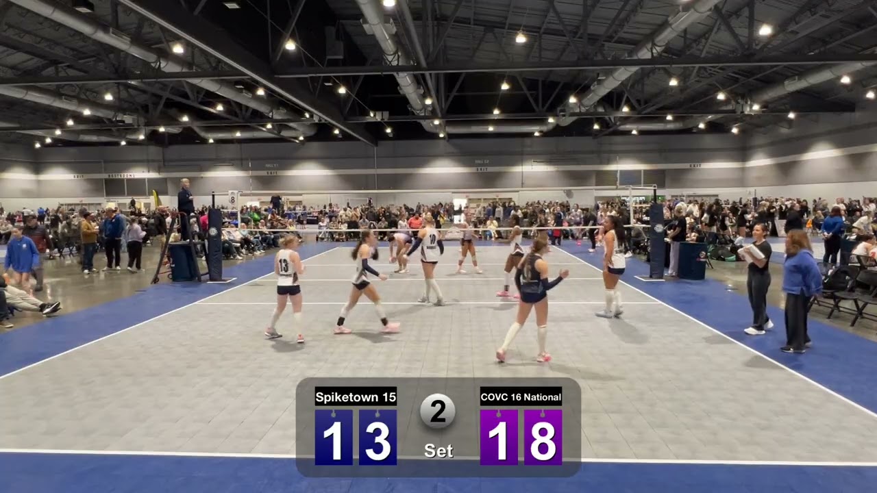 PLQ 2 Pool play match 3 Spiketown 15 v COVC 16 National set 2
