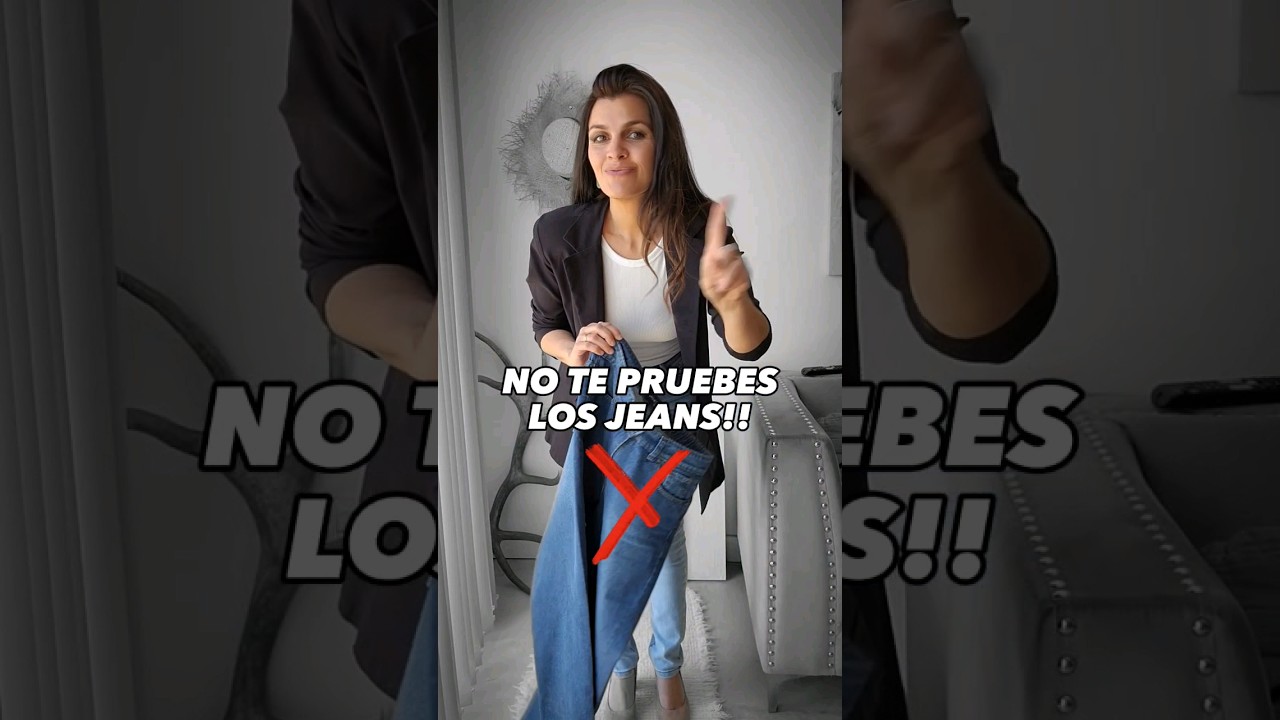 3 TIPS PARA SABER SI UN JEAN RIGIDO TE VA, SIN TENER QUE PROBARTELO 👖