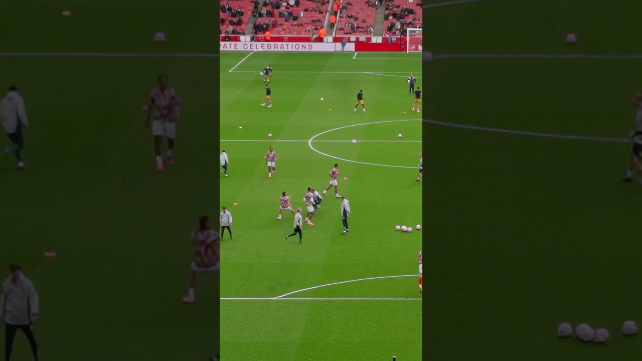 INSANE ARSENAL WARM-UP VIDEO 🔥