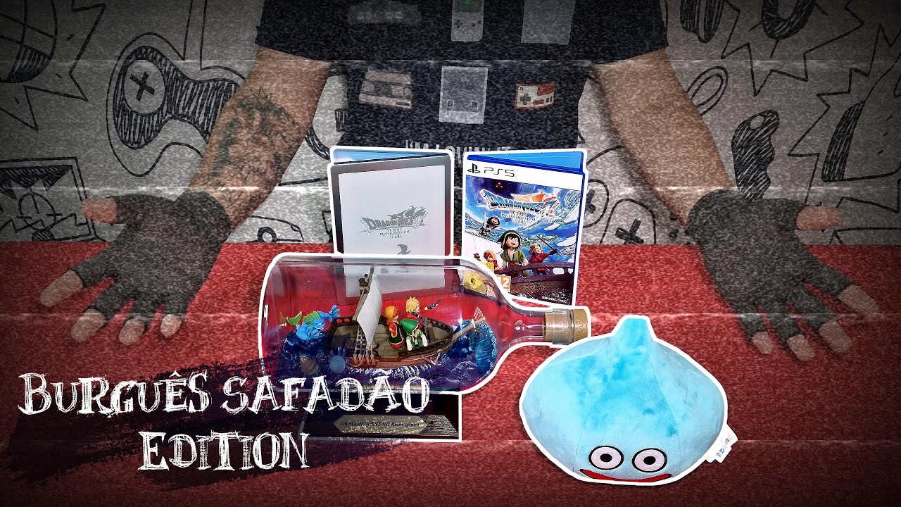 [Unboxing] Dragon Quest VII Reimagined Collector's Edition [PS5][PT-BR]