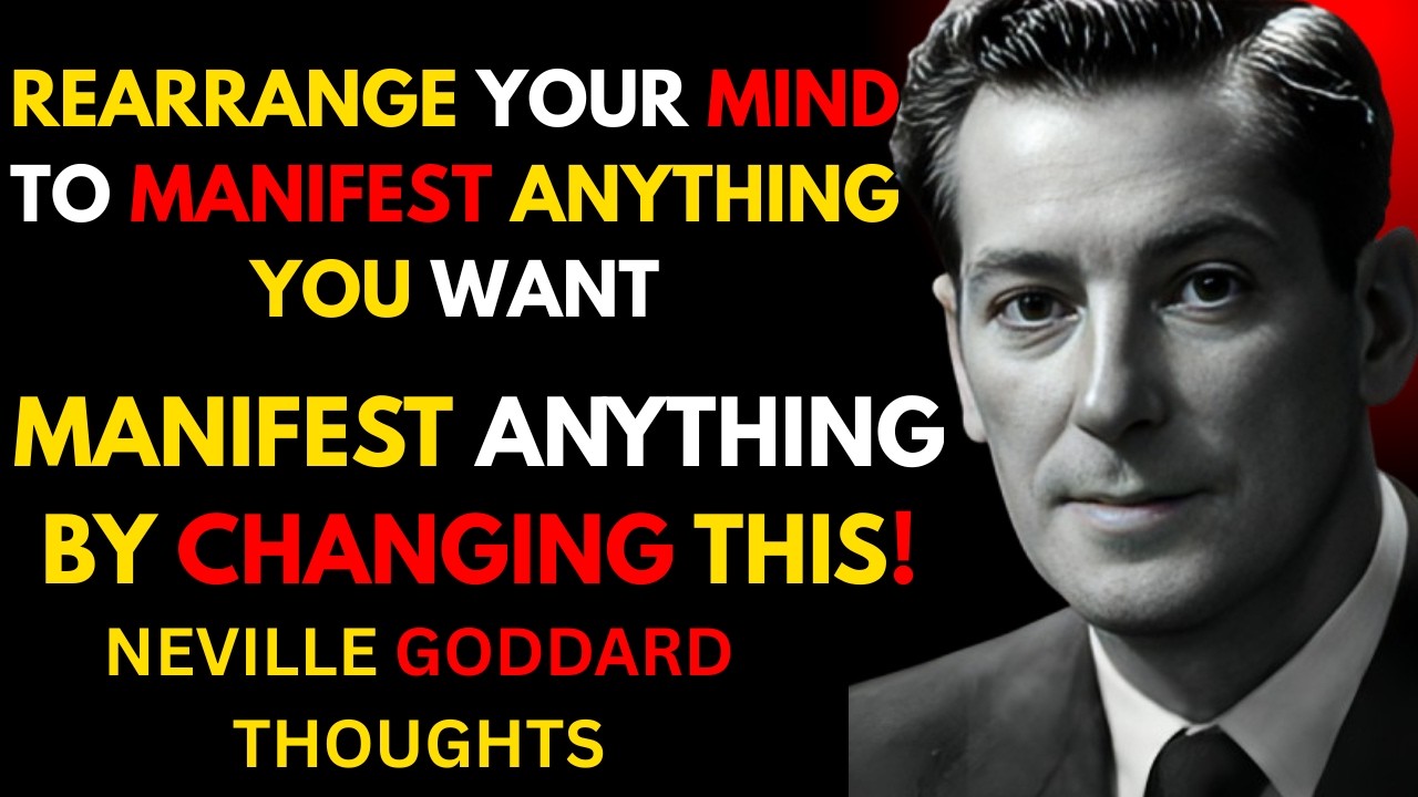 Rearrange Your Mind To Manifest Anything You Want || Neville Goddard Motivation