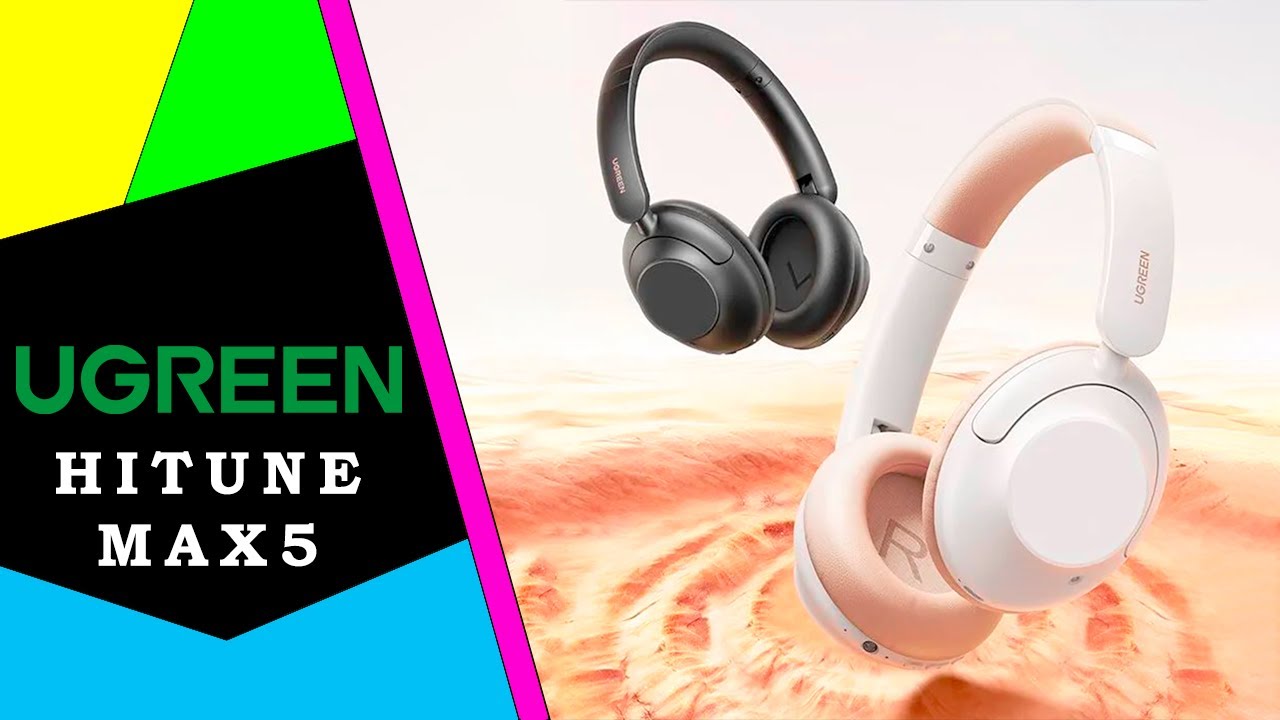 UGREEN HiTune Max5 🎧 Słuchawki BluetootH w rozsądnej cenie / Recenzja 4k