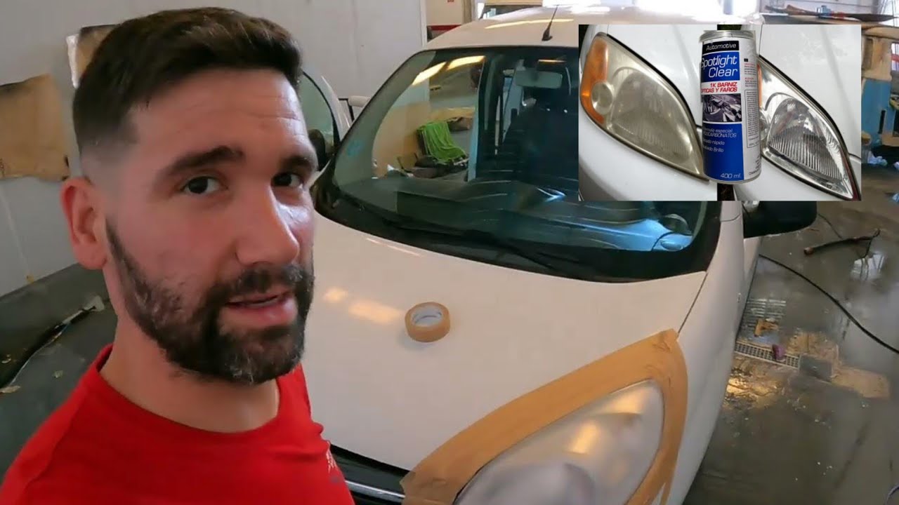 🫰pulir faros de coche de forma simple y barata🫰
