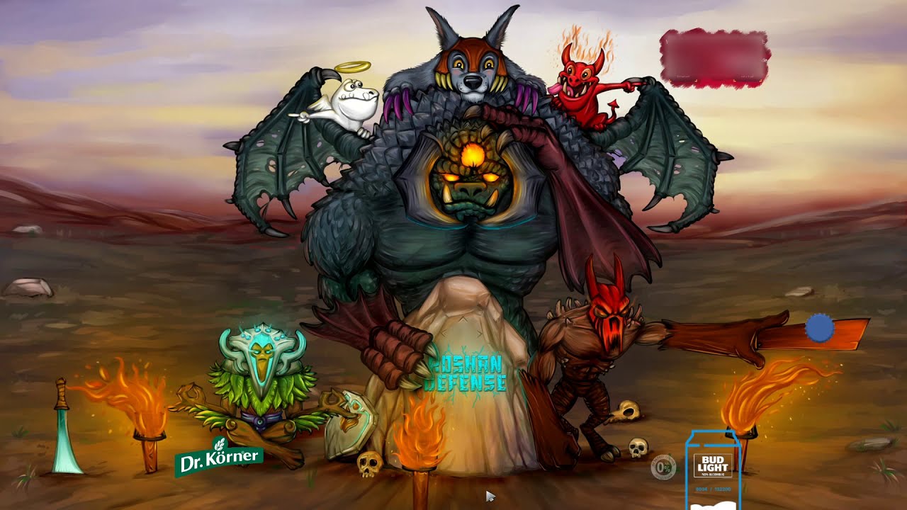 Dread's stream | Dota 2 - Roshan Defense | 21.04.2020 [1]