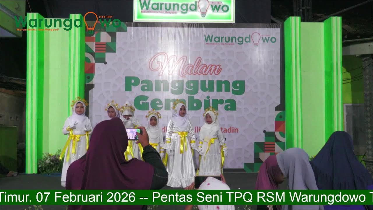 PENTAS SENI TPQ ROUDLOTU SABILIL MUHTADIEN WARUNGDOWO 07-02-2026