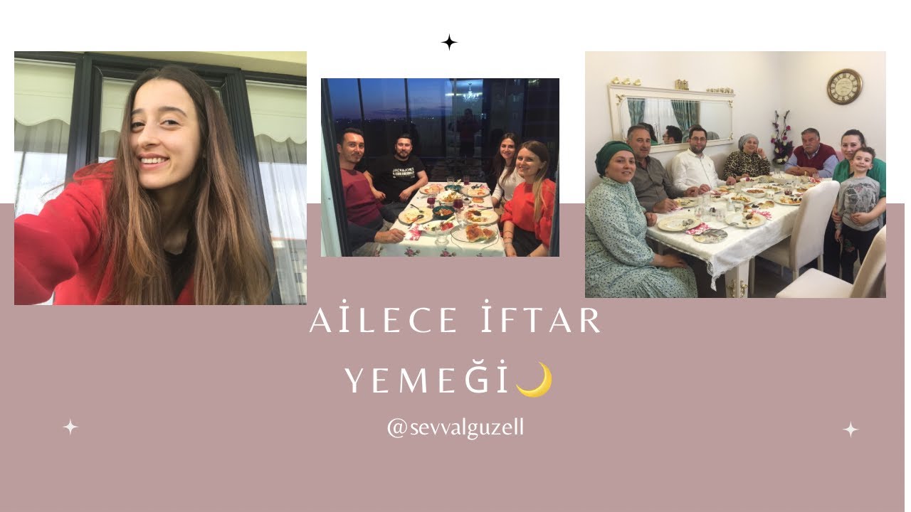 Ailece iftar yemeği🌙