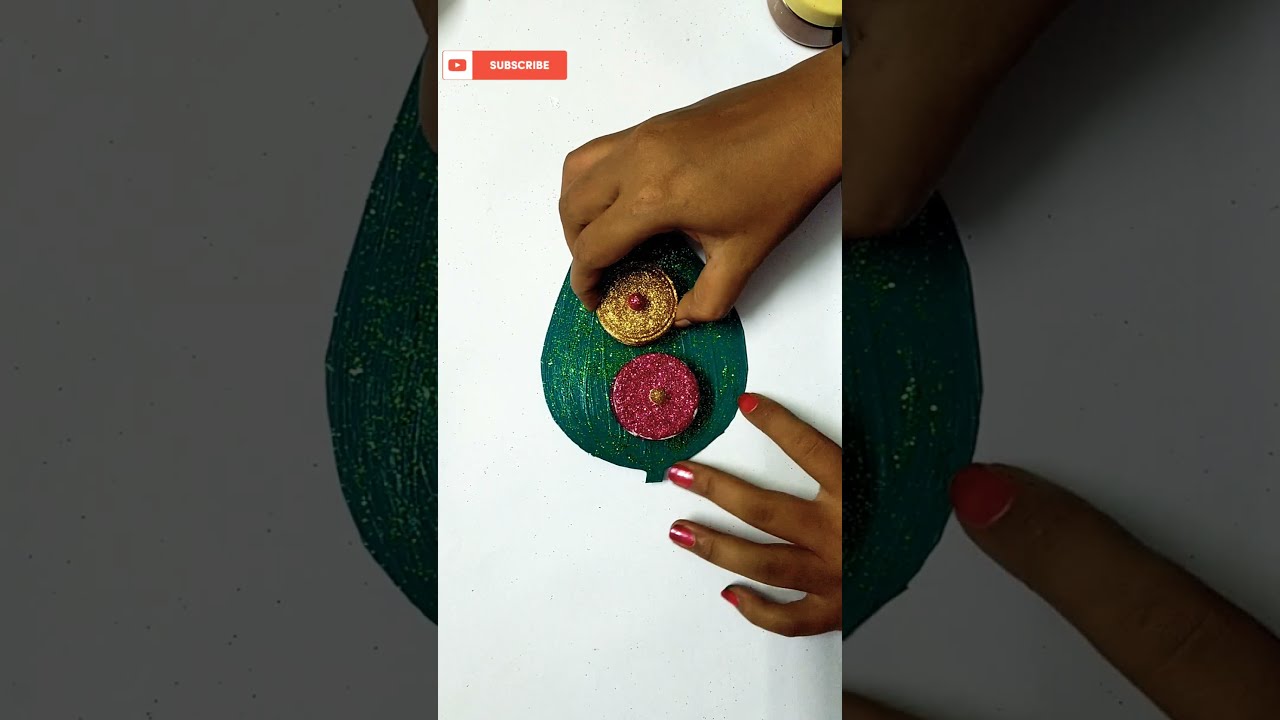 diy navratri special craft/best out of waste/pooja decoration ideas/diy navratri gift crafts #shorts