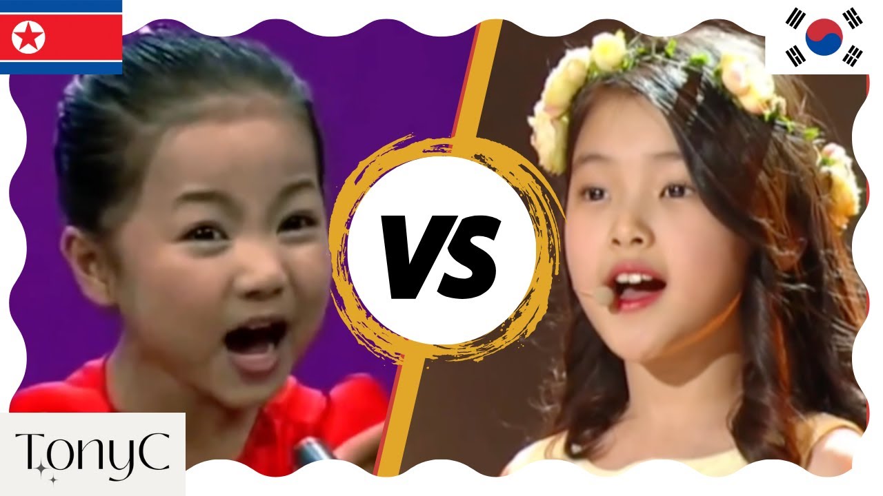 🇰🇵 North Korean Kid VS. 🇰🇷 South Korean Kid | Who Sings Better? 🎤👀