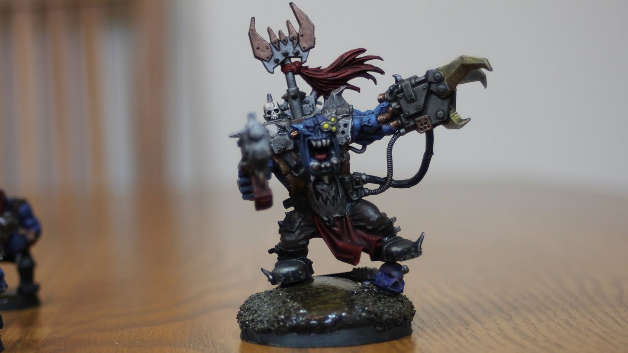 Showcase: Nick's Blue Orks
