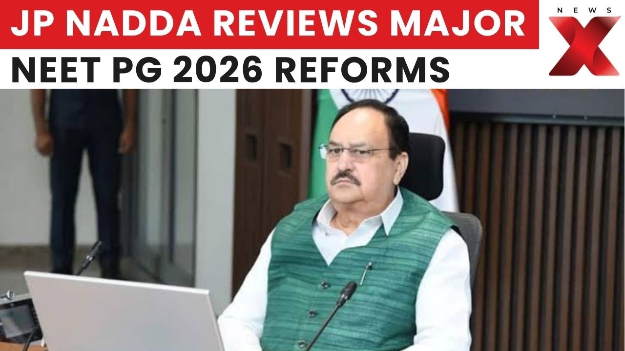 JP Nadda Reviews NEET PG 2026 Preparedness Ahead Of August 30 Examination