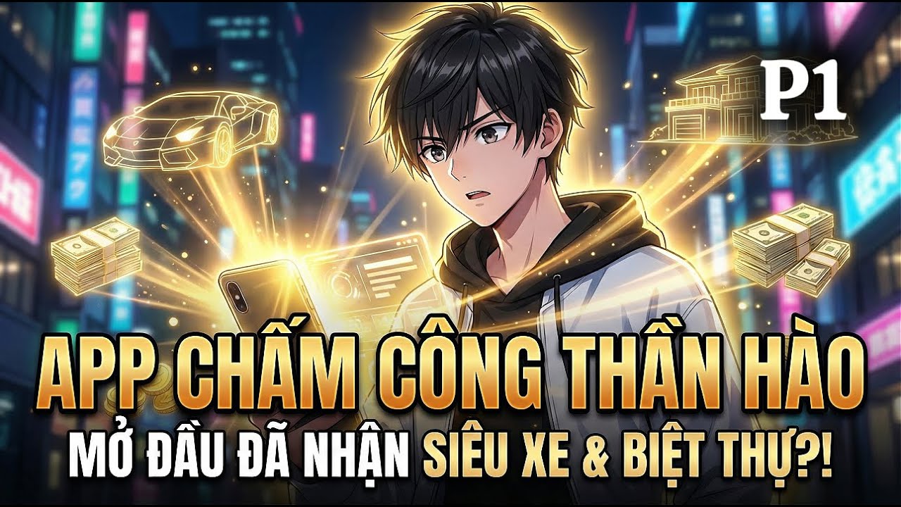 Nhận Hệ Thống Thần Hào Qua App Chấm Công, Mở Đầu Đã NHận Siêu Xe Biệt Thự, Vả Mặt Bạn Gái Cũ | P1
