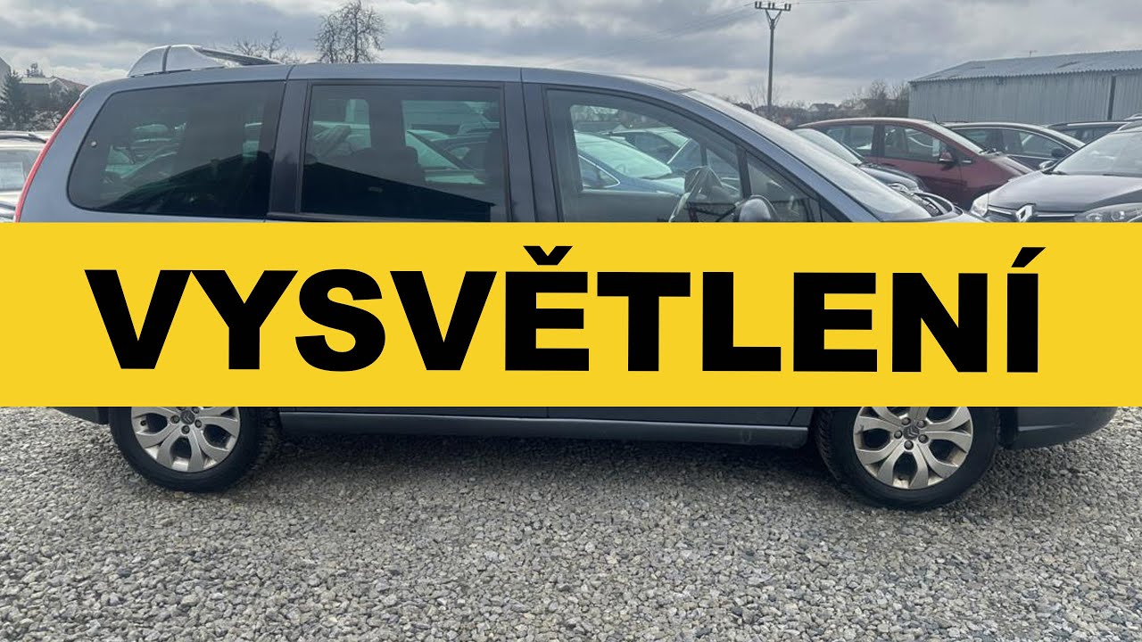 Vysvětlen&iacute; videa s Citroen C8 na bazaru.
