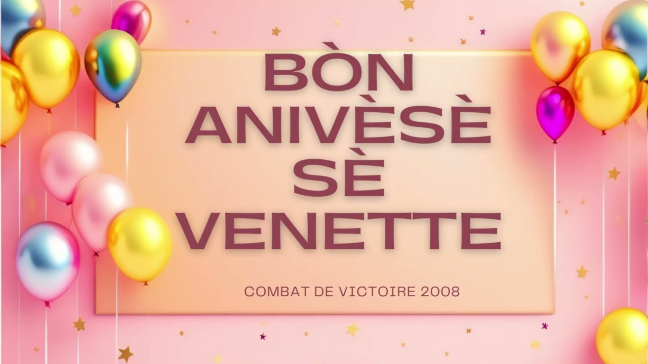 BÒN Anivèsè Sè VENETTE | MEN BONDYE KENBE W TOUJOU  | Combat de victoire de cabaret