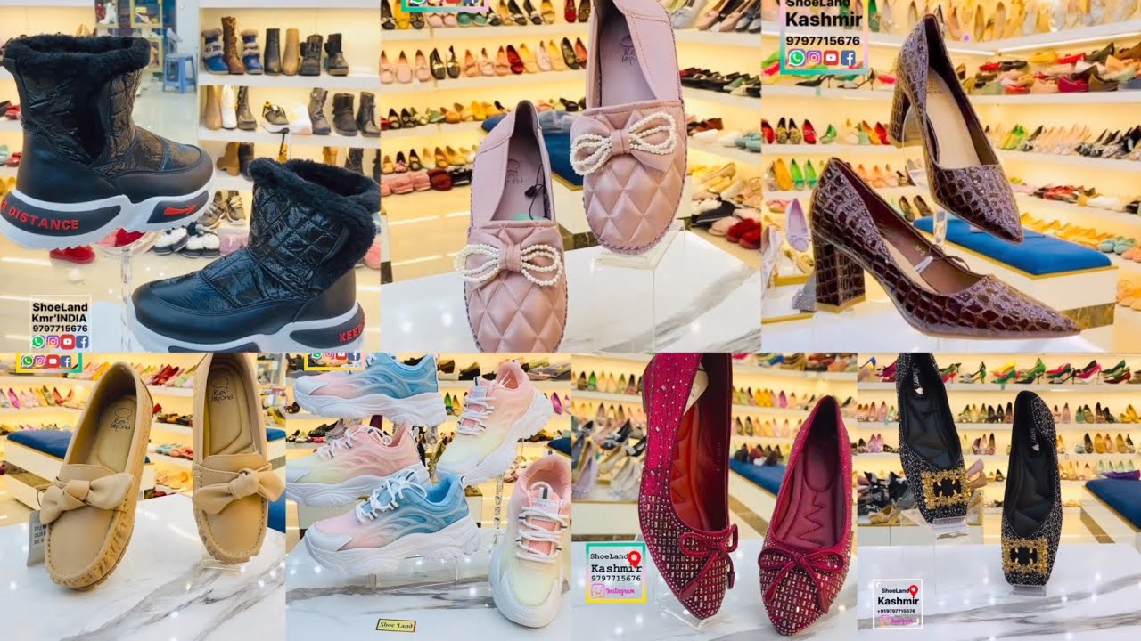 Shoeland winter shoes collection | Girls Stylish Shoes | Chunky Sneakers |  bellies | boots || heels