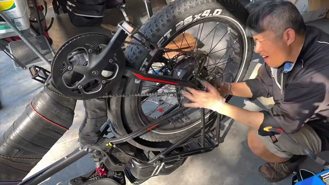 Ariel Rider Kepler Re-Greasing the Hub Motor