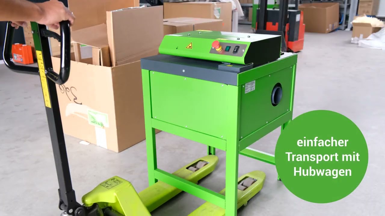 CP 316 S3i, Verpackungspolstermaschine, Kartonschredder Made in Germany