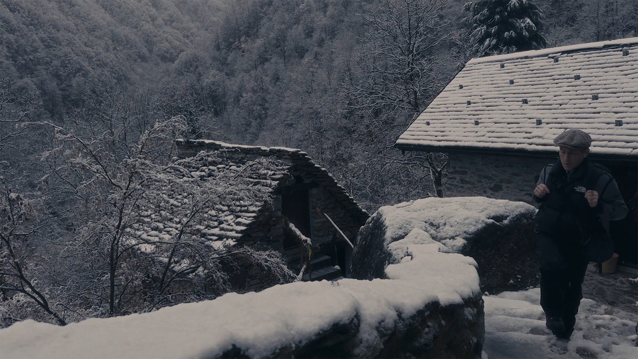 When the Mountains Turn White | First Snow at the Cabin | Ep.27