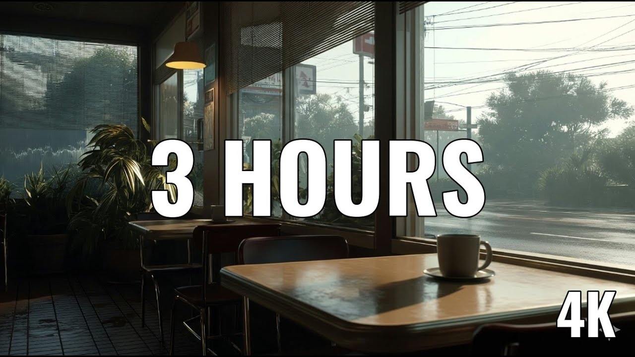 Sunny Coffee Shop Vibes - Happy Music & Morning Light (3 Hours)