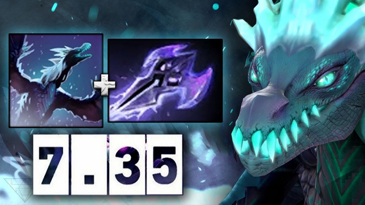 Виверна четверка через Mage Slayer! - Winter Wyvern 7.35 DOTA 2