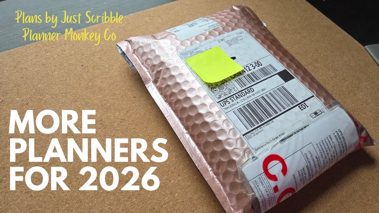 БОЛЬШЕ ПЛАНИРОВЩИКОВ НА 2026 ГОД | PLANNER MONKEY CO И ПЛАНЫ JUST SCRIBBLE