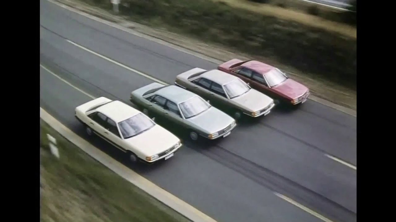 Audi 100 (Typ 44 - C3) - aus der  Zukunft entwickelt
