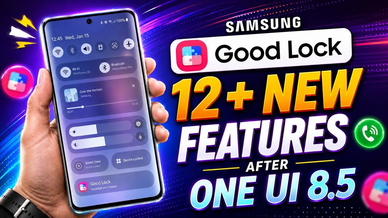 Samsung 12+ New Features OF Good Lock After One UI 8.5 UPDATE! 🔥#samsung #goodlock #oneui8